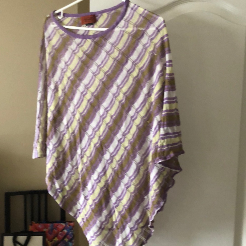 ☀️Missoni knit poncho
